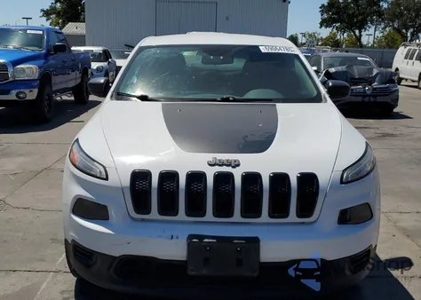 2017 Jeep Cherokee Sport z USA, uszkodzony, nr VIN 1C4PJLAB9HW661595